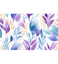 Watercolor Patterns - Hand-Drawn Vector Illustrations