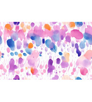 Watercolor Patterns - Hand-Drawn Vector Illustrations