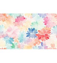 Watercolor Patterns - Hand-Drawn Vector Illustrations