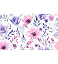 Watercolor Patterns - Hand-Drawn Vector Illustrations