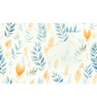 Watercolor Patterns - Hand-Drawn Vector Illustrations