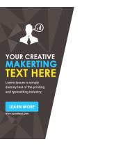 PSD Template Banner Design For Social Media