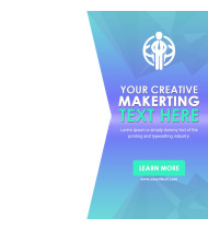 PSD Template Banner Design For Social Media