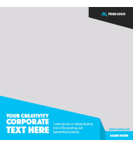 PSD Template Banner Design For Social Media