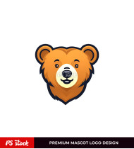 Bear Mascot Logo Design