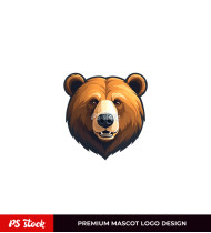 illustration Bear Mascot