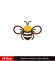 Golden bee Logo
