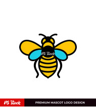 Bee Colorful Logo Design