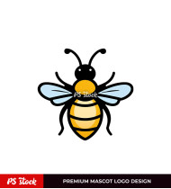 Bee Honey Stock Logo