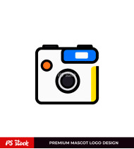 Camera Icon Logo Design