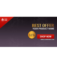 PSD Template Banner Design For Social Media