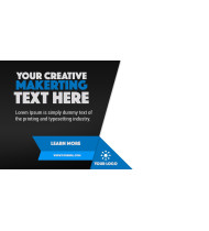 PSD Template Banner Design For Social Media