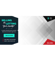 PSD Template Banner Design For Social Media