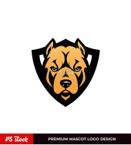 Mascot Dog Logo Design