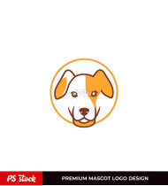 Dog Icon Logo Design