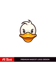 Duck Face Logo Design