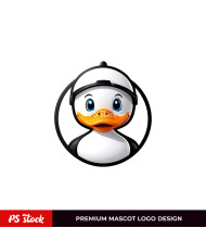 Mascot Donald Duck Logo