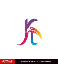 K Shape Falcon Logo