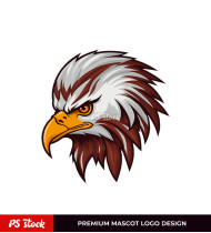 Falcon Head Logo Design