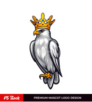 King Falcon Logo Design