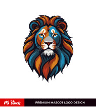 Kingly Lion Icon Logo Design