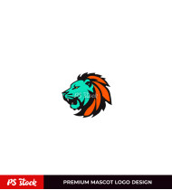 Iconic Orange Lion Logo