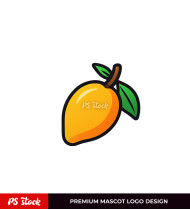 Mango Fruit Mascot
