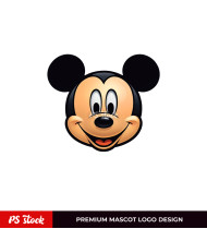 Mickey Mouse Face Design