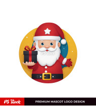Santa Claus Logo Design