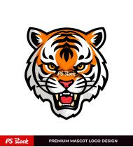 Tiger Head Logo Design