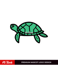 Green Tortoise Logo Design