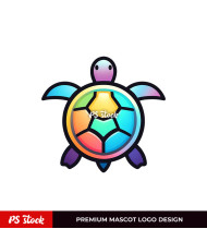 colorful Turtle Logo